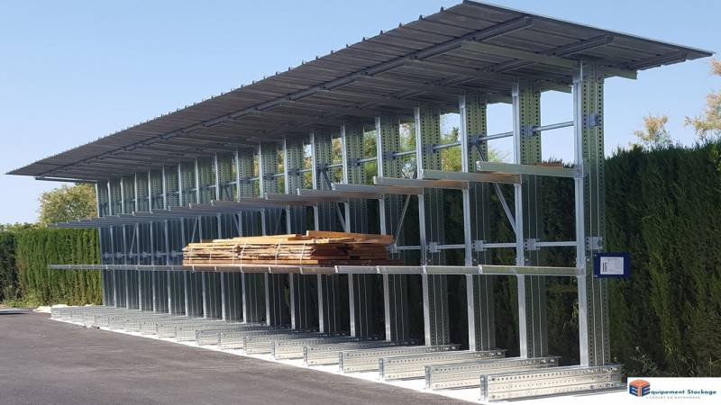 Où trouver un cantilever galvanisé pour marchandises longues et lourdes